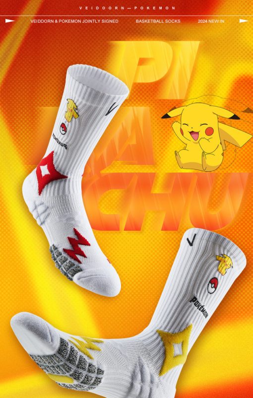 【PG016】Pokemon Basketball Socks - Image 4