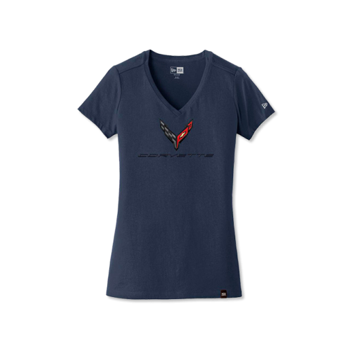 Corvette C8 Ladies V-Neck Tee