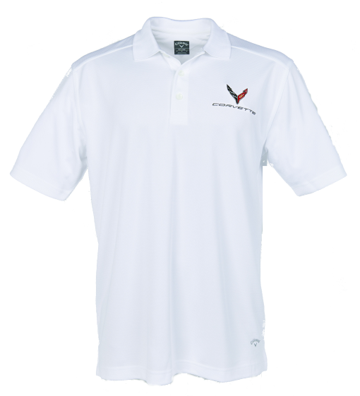 Corvette C8 Men's Callaway Performance Polo - Image 5