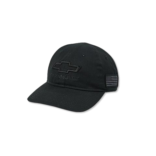 Chevrolet Bowtie Tactical Cap With Flag - Image 2