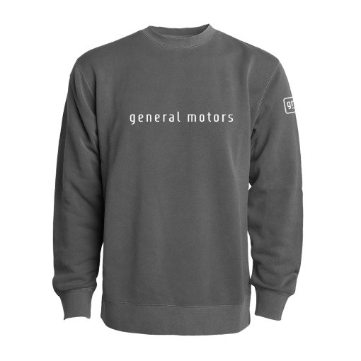 General Motors Unisex Midweight Pigment Dyed Crewneck - Image 2