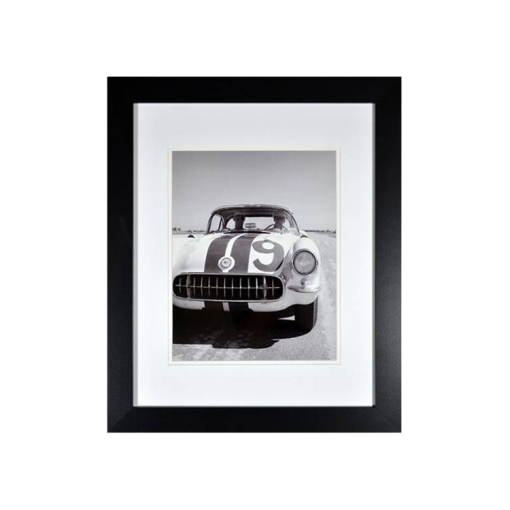 Framed Historic C1 Corvette Racing Print