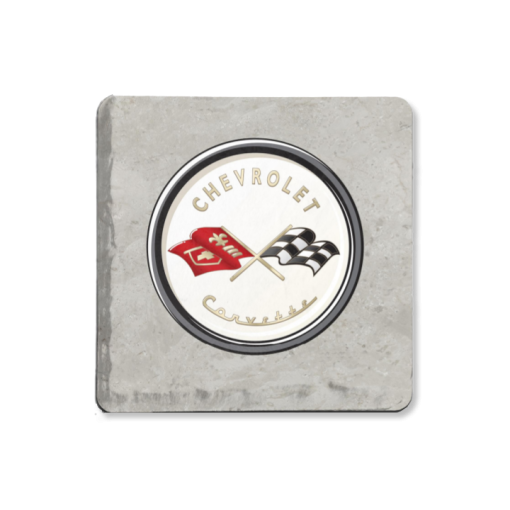 Corvette C1 Logo Coaster