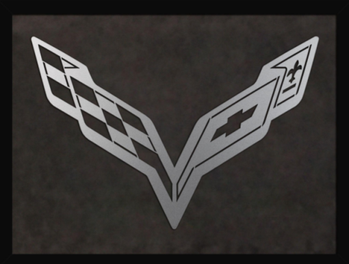 C7 Corvette Laser Cut Logo Sign - Image 6