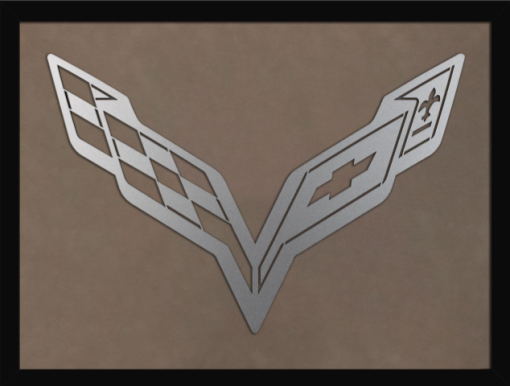 C7 Corvette Laser Cut Logo Sign - Image 5