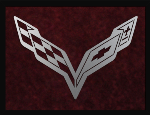 C7 Corvette Laser Cut Logo Sign - Image 3