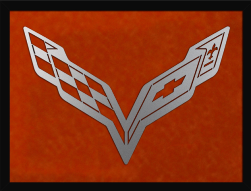 C7 Corvette Laser Cut Logo Sign - Image 2