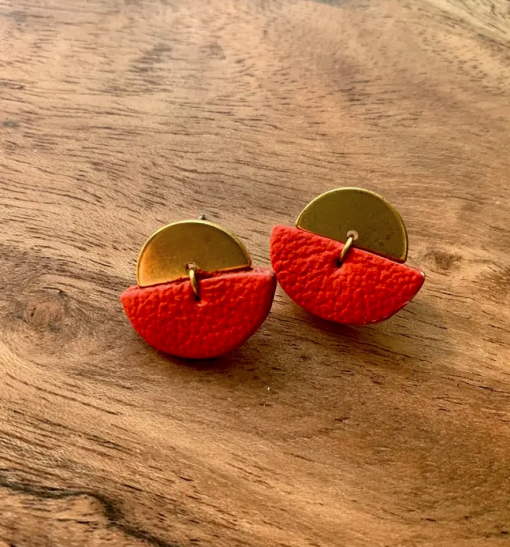 Small Semi Circle Earrings by LMNT