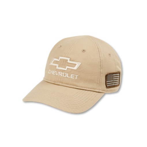 Chevrolet Bowtie Tactical Cap With Flag - Image 3