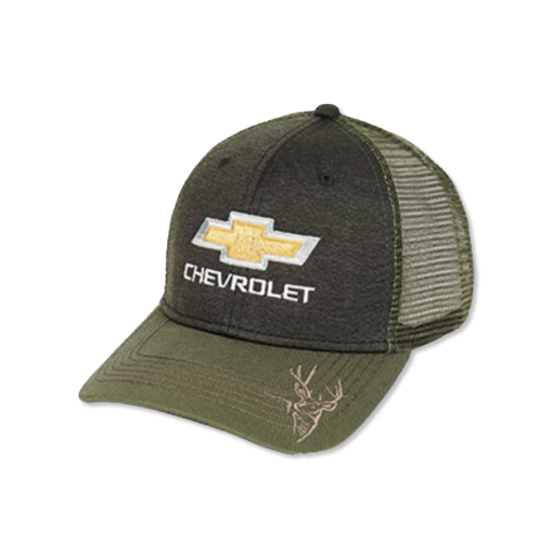 Chevrolet Gold Bowtie Dri Duck Trucker Cap