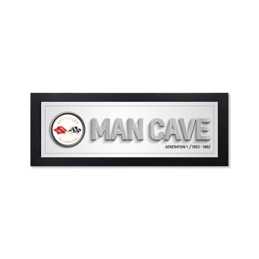 Corvette Generation 1 Man Cave Framed Art