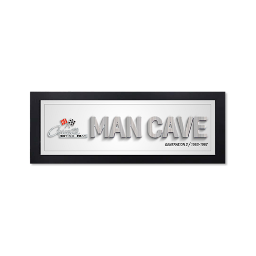 Corvette Generation 2 Man Cave Framed Art