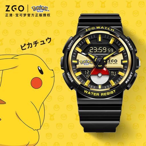 【PG002】Official Pokemon- Pikachu Watch