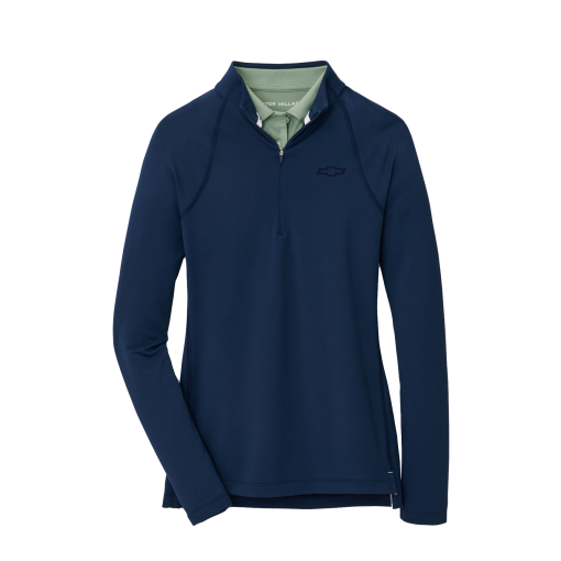 Chevrolet Women's Peter Millar Raglan-Sleeve Perth Layer - Image 6