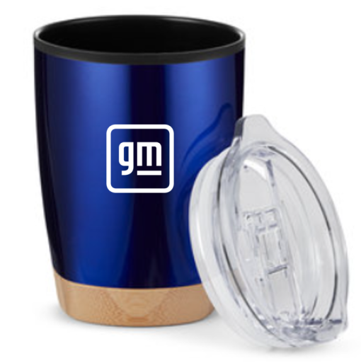 GM 12oz Double Wall Tumbler with Bamboo Base - Image 2