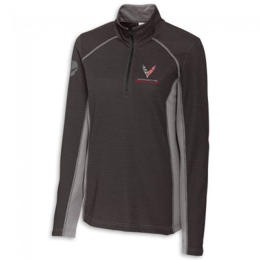 Corvette C8 Women's Colorblock Quarter-Zip