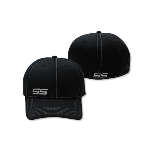 Chevrolet Black Flex Fit SS Hat