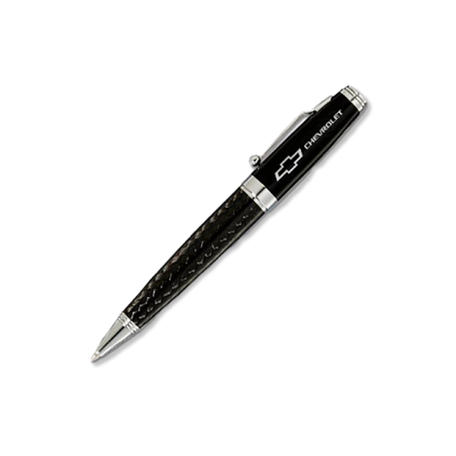 Chevrolet Black Carbon Fiber Ballpoint Pen