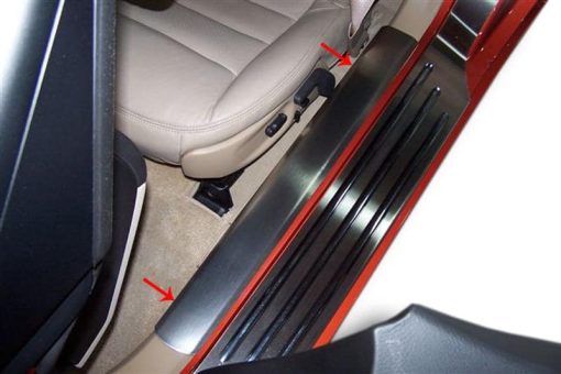 2005-2013 C6 Corvette - Inner Door Sills 2Pc - Image 4