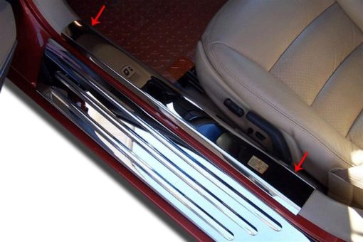 2005-2013 C6 Corvette - Inner Door Sills 2Pc - Image 2