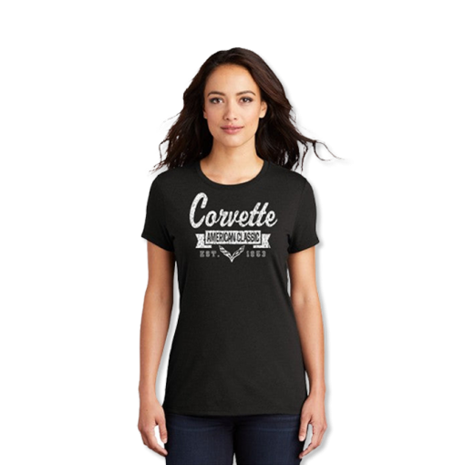 Corvette C7 Women's American Classic Tee