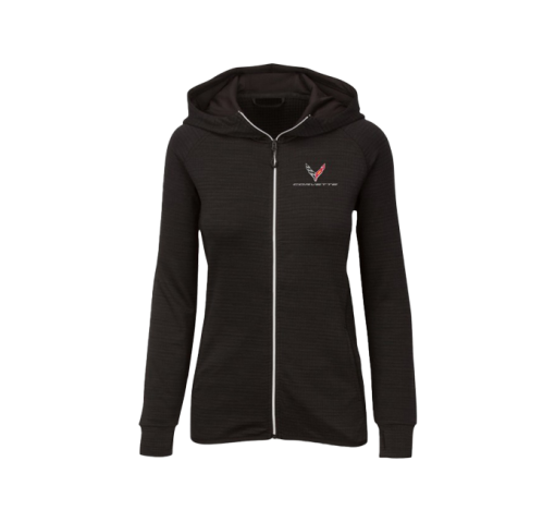 Corvette C8 Women's Fossa Hooded Full-Zip