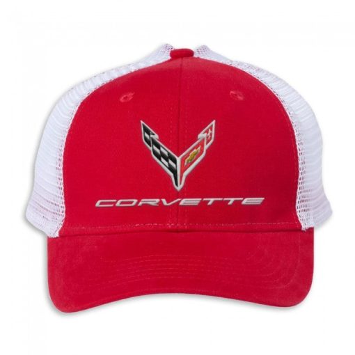 Corvette C8 Ponytail Mesh back Cap