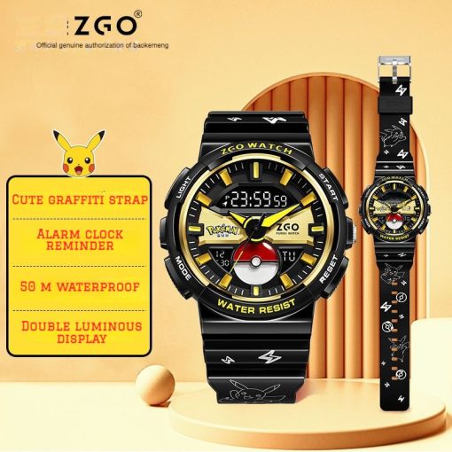 【PG002】Official Pokemon- Pikachu Watch - Image 5