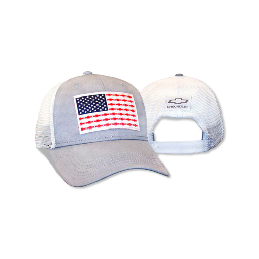 Chevy American Flag Mesh Cap