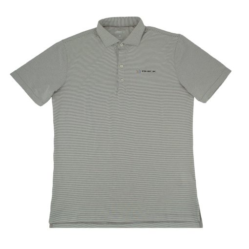 Buick Mens Johnnie-O Striped Polo - Image 4