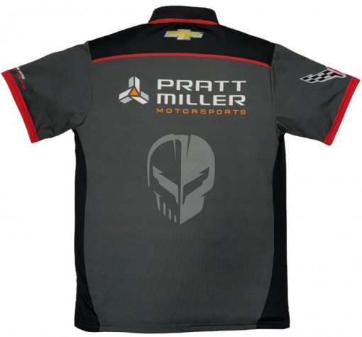 Pratt Miller Motorsports Corvette Racing Sublimated Polo - Image 2