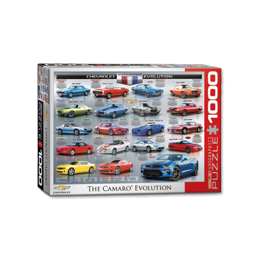 Camaro - Chevrolet The Camaro Evolution 1000 Piece Puzzle