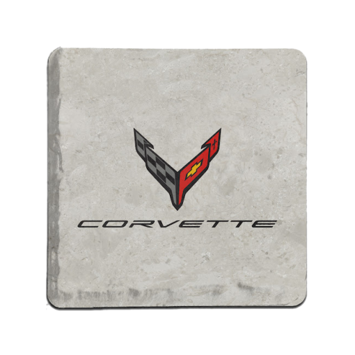 Corvette C8 Stone Coaster