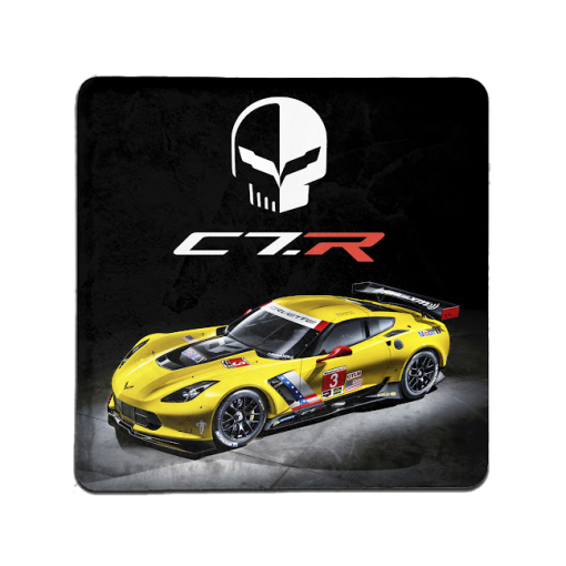 Corvette Jake Racing C7.R Tile Coaster