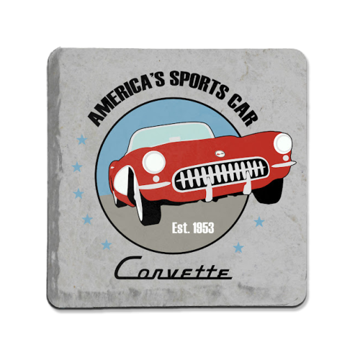 America's Sports Car Corvette Coaster