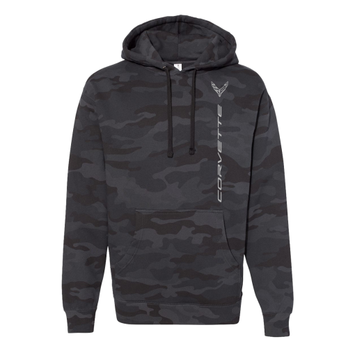 Corvette Black Camo Hoodie