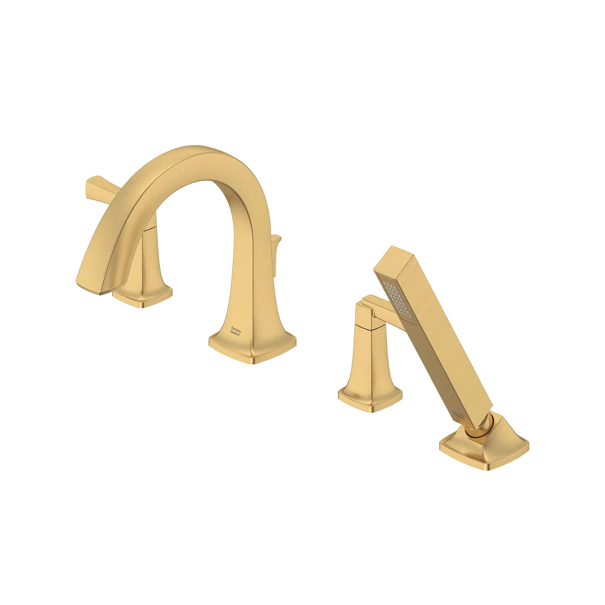 Townsend Bathtub Faucet With Lever Handles and Personal Shower for Flash Rough-In Valve - Image 2