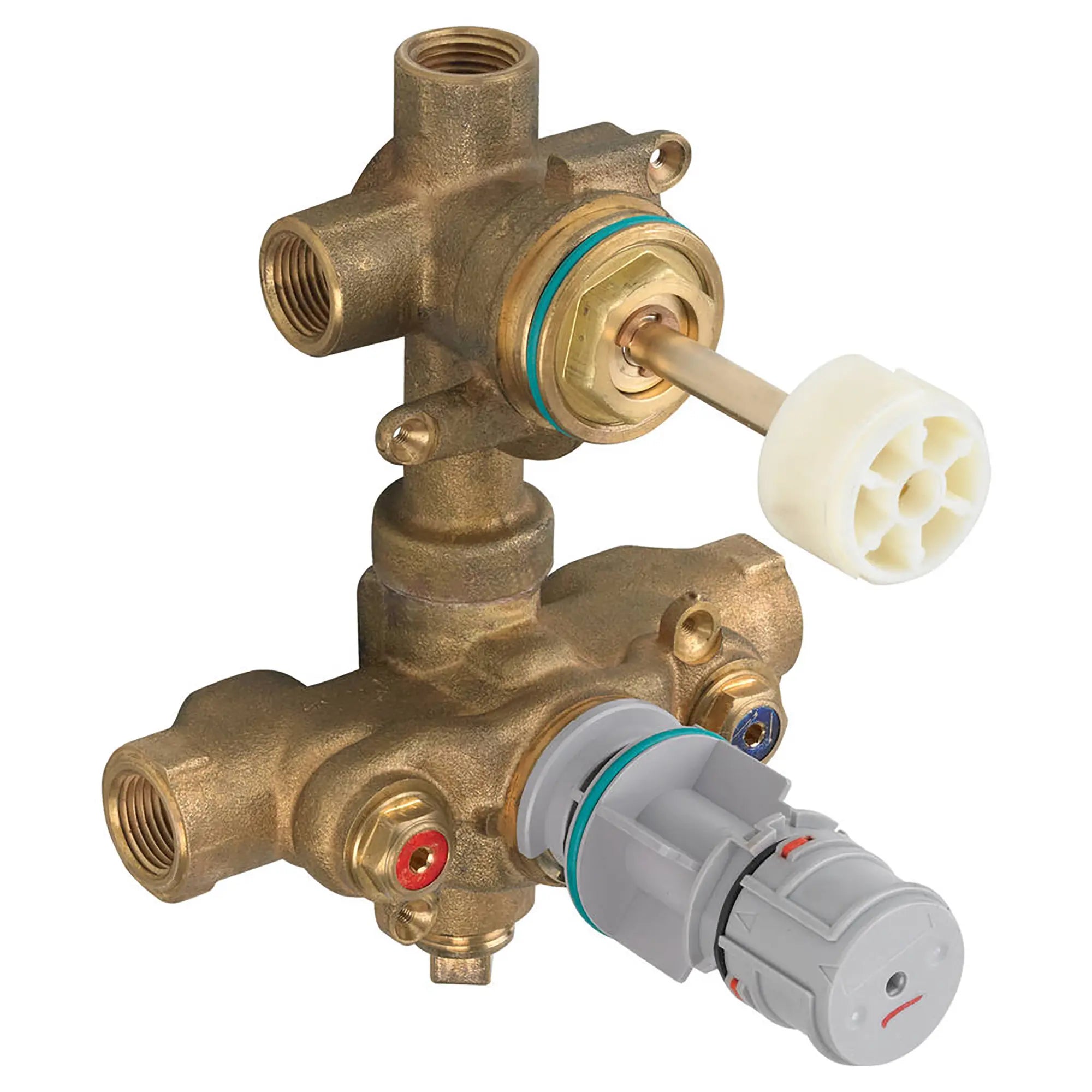 2-Handle Thermo Rough Valve W/Built-In-3 - Image 2