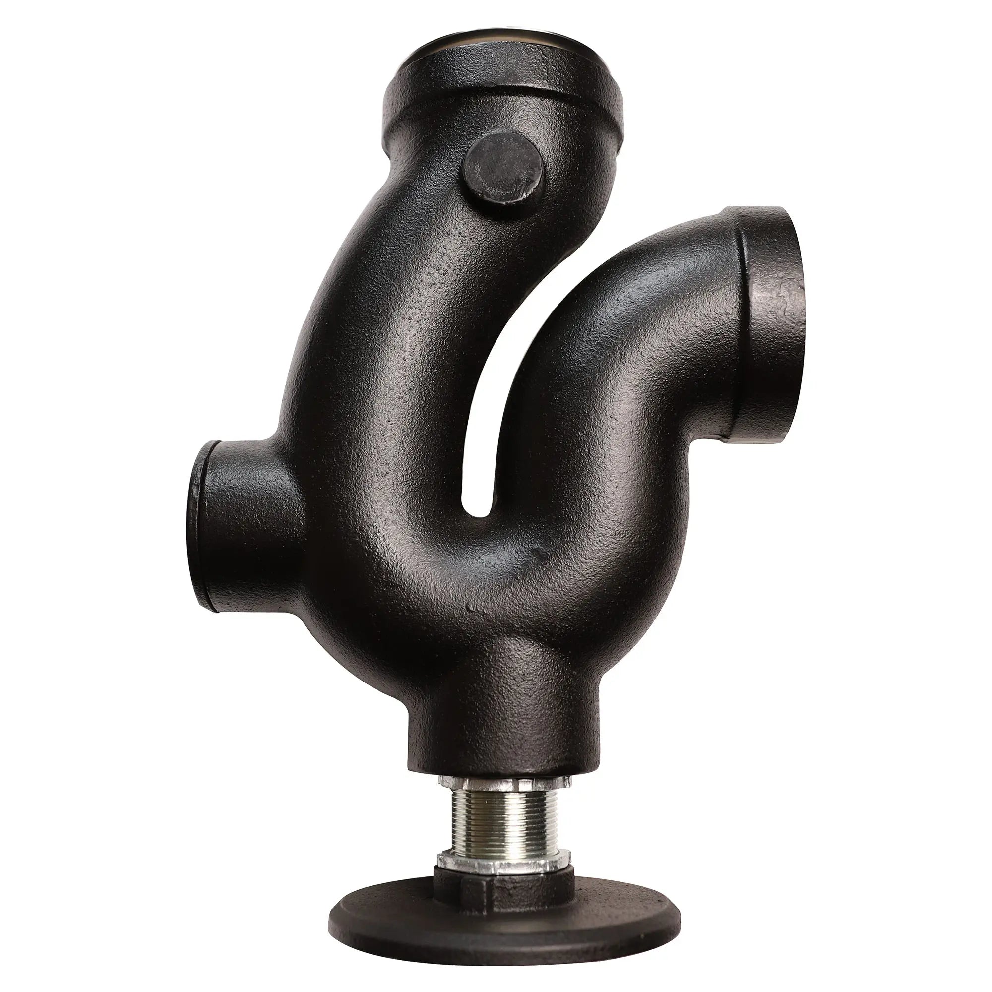 3" Trap Standard for Wall-Hung Cast Iron Service Sink - Image 2