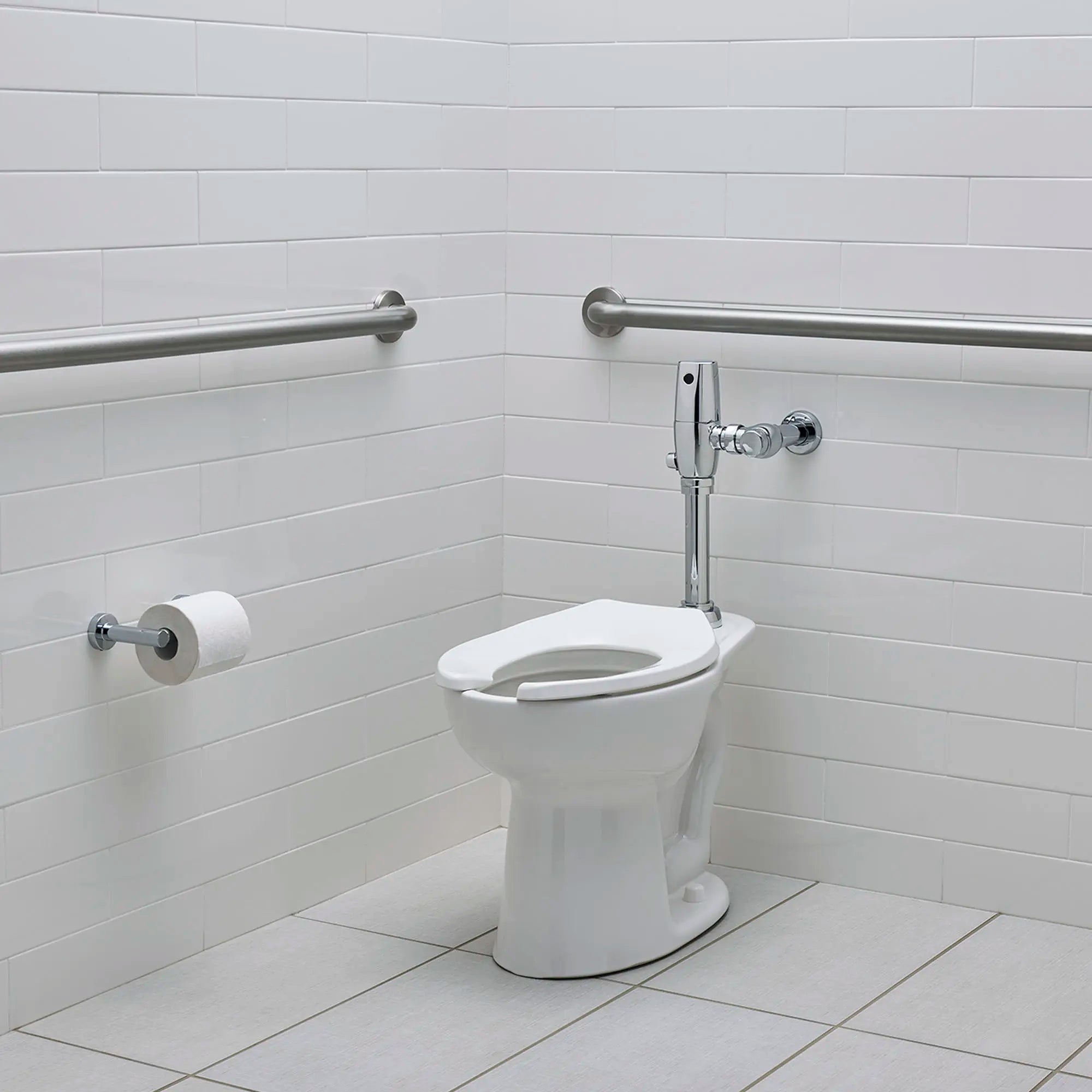 Madera 1.1 – 1.6 gpf (4.2 – 6.0 Lpf) Chair Height Top Spud Elongated EverClean Bowl With Bedpan Lugs - Image 2